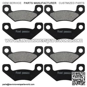 Front Rear Brake Pads for JOHN DEERE Gator TX 4PX HPX Trail 4x2 4x4 04-11 ATV (For: More than one vehicle)
