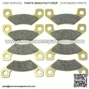 Front Rear Brake Pads Brakes for John Deere TX Gator Utility Turf...