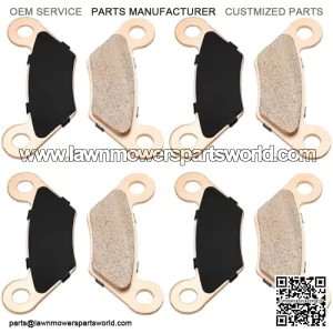 Front & Rear Brake Pads Sintered for John Deere Gator XUV 620i 850D TX HPX 615E 815E Gas Diesel OEM# AM141182