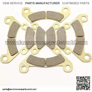 Front Rear Brake Pads Brakes for John Deere Gator XUV 625i 825i 855D 2011 FA610F FA609R AM140607 AM141182 MC0471