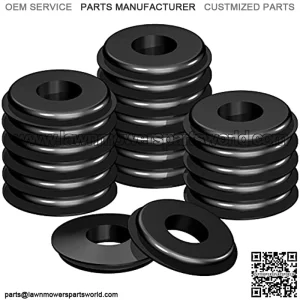 Glad Hand Seals Rubber 20pcs Black Waterproof GlandHand Seals