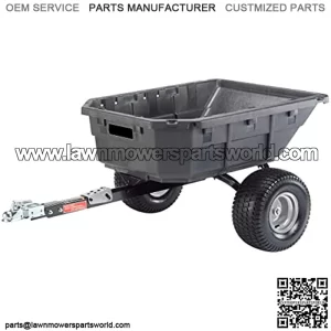 4048PS-ATV Dump Cart, 15 Cubic feet, Standard Ball Coupler for Ball Hitch