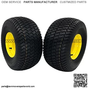 (2) Rear Wheel Assemblies 20x10.00-8 fits John Deere Replaces GY20637 GX10364