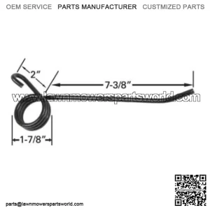 667656M1 Rake Tooth - Universal Replacement for Hay Equipment