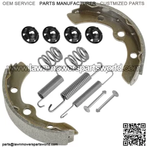 Brake Shoe & Spring Kit For Club Car Gas & Electric 1995-up DS & Precedent