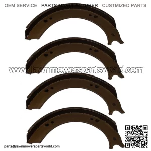 Fits Ford/New Holland: 9N 2N Set of 4 Brake Shoe Halves 9N2019