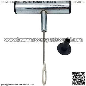 Stainless Steel Flat Tire Tubeless Repair Tool Tyre Puncture Plug Fix Tool for Auto Car ATV Motorcycle Mower