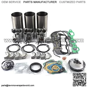 D782 D782-BH Engine Overhaul Rebuild Kit for Kubota KX016-4 Excavator GR2100 Mower Aftermarket Parts