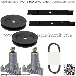 Lawn Mower Deck Rebuild Kit for Craftsman & Fits Husqvarna 130794 134149 144959