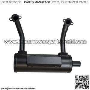 Genuine OEM Exmark 116-4398 Horizontal Muffler for Turf Tracer ECS X FX691V