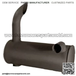 Muffler AS 127-8592 Fits CAT 416 Backhoe Loaders Fits Caterpillar 3054 Engine