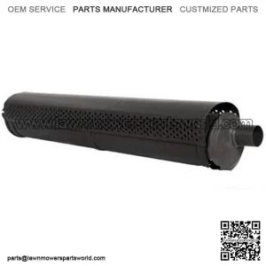 Muffler - Horizontal Fits John Deere 2440 2040 1520 2030 2240 830 2630 1530 1020