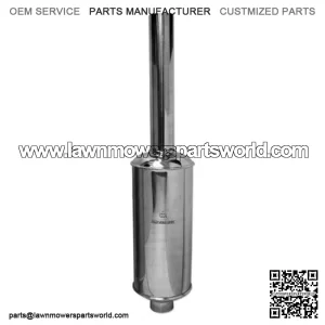 357288R92 Stainless Muffler Fits FARMALL Tractors M W6 40 50 400 450
