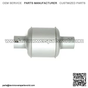 71117541 Muffler for Gleaner Combine A B R Diesel 12" Long 2.5" O.D. 2 3/8" I.D.