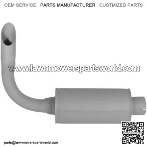 10A759A Muffler For Minneapolis Moline R ZA ZAS ZAE ZAU