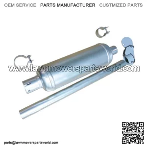 S.43644 Muffler, Vertical - Fits Massey Ferguson Models TE20, TO20, TO30, TO35