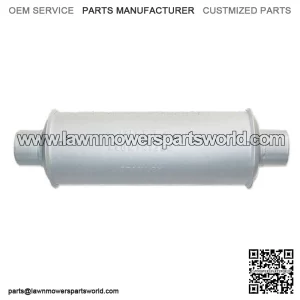OLS061 Muffler, Horizontal Round Body - Fits Oliver Model 70