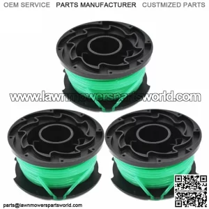 3 Pack Trimmer Spool Line For Black & Decker Replacement SF-080 Auto Feed