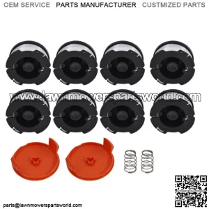 8PK String Trimmer Spool For Black And Decker AF-100-3ZP 30ft .065" Line