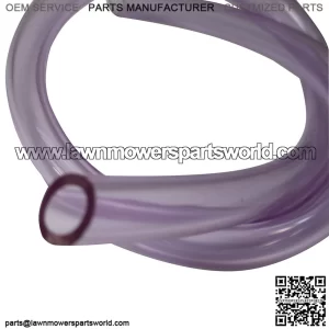 1/4" ID X 3/8" OD Fuel Line Purple Mini Bike Go Kart Lawn Mower Small Engine Trike 1'