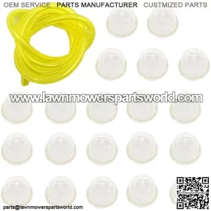 Bulb Fuel line Compatible with Husqvarna 130BT 150BT 350BT Leaf Backpack Blower Troy-Bilt TB26TB TB475SS TB575SS TB525CS TB514CS Gas Trimmer