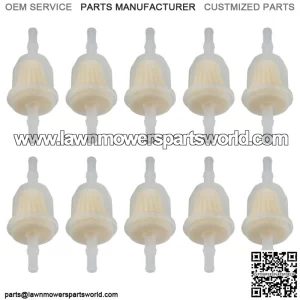 10xFuel Filter For John Deere L100 L105 L107 L108 L110 L111 L118 L120 L130