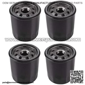 4pk Oil Filter Replaces John Deere AM107423 Kawasaki 49065-2078 Club Car 1016467 Robin 261-65902-A0 Onan 122-0737-03 Cub Cadet 490-201-0001