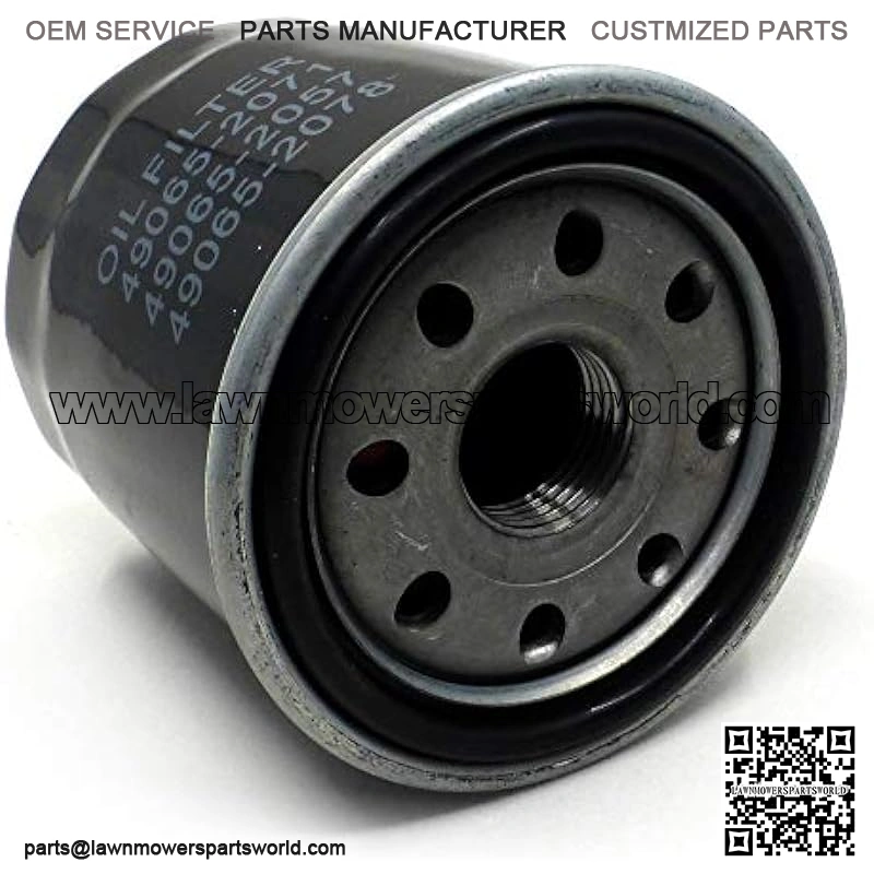 Oil Filter Compatible with Kawasaki Engines and John Deere Lawn Mowers/Fits FH381-721V, FH601-770D, FJ180V, 112L, LX172, LX176 / Replaces 300314, 063-2090-00, 900464, 531307388, AM101001, 49065-2057
