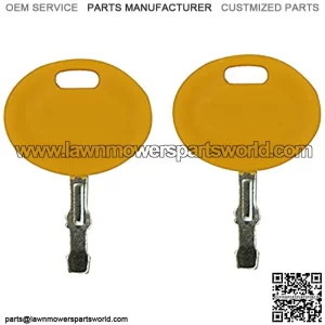 625-05000 2Pcs Ignition Keys 625-05002 925-2054A 925-1744A 925-1745 925-1745A 725-1745 725-2054 Compatible with MTD Compatible with Cadet Cub Compatible with Troy Bilt Lawn Mower