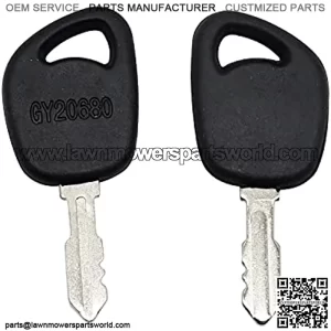 140401 GY20680 GX24332 Ignition Start Keys 2 PCS 925-1745 532140401 Compatible with 102 105 115 125 145 Compatible with AYP Compatible with MTD Lawn Mower Tractors
