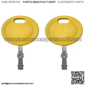 625-05002 925-2054A Ignition Keys 625-05000 2PCS Compatible for MTD Troy Bilt Lawnmower CC30 GT1054 Tank SZ-60 Z-Force SZ48 GT2042 LGT1054 TB2350