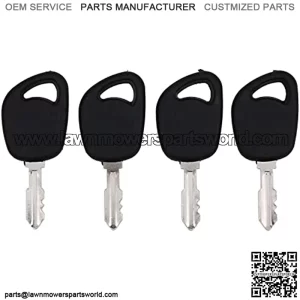 4X Ignition Key for Zero Turn Mower MZ ZT CZT Outlaw Pup Fits All Zero Turn Mowers RZT42 RZT50 RZT54
