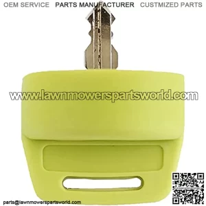 Ignition Switch Key Cover Compatible with Polaris General Ranger Sportsman Quad RZR 570 800 900 XP1000 Yamaha G9 G14 G16 G22 G29 Golf Cart Key (Green)