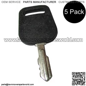 5 Switch Key Fits John Deere LVA17264 115 L120 L130 D100 D120 D130 D140 GY2068