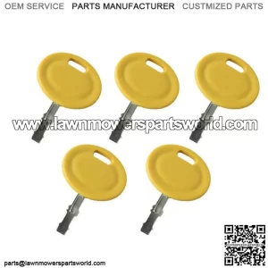 5 Mower Ignition Key For MTD Yard Machines Craftsman, Murray Troy-Bilt Cub Cadet
