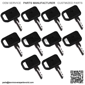 Ignition Keys TCA24616 compatible with John Deere Gator Mower and Zero Turn Mower (10)