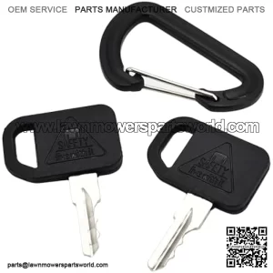 AM131841 Ignition Keys 131841 AM101600 Compatible with John Deere Gator CS CX HPX 4X2 4X4 6X4 300 400 X400 X500 GX GT LX Series 130 160 165 240 245 260 Lawn Mower Tractor Replace AM102439 TCA24616 (2)