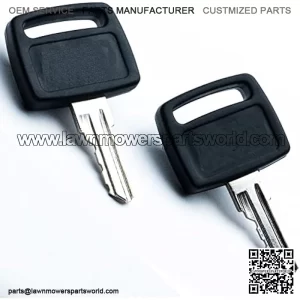 2 Pack Ignition Switch Key fits John Deere Gator 4x2 4x4 4x6 HPX Series, CS Series, CX Series, TE Series, TH Series, TX Series & Aercore 800