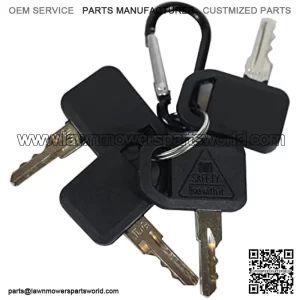 4 Ignition Key AM131841 fits for John Deere Gator (XUV,HPX,GX, GT,LX) and Mower