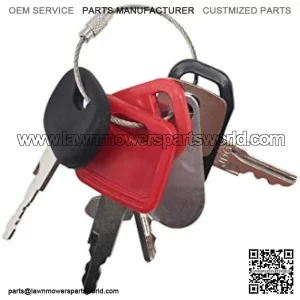 6 Keys Ignition Key Set Construction Equipment Key Set for John Deere Models