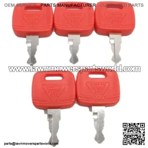 5 PCS RE183935 RE71557 Keys for John Deere Tractor 110tlb 2032R 2038R 5320 3120 3320 3720 4044 4210 4320 4310 4510