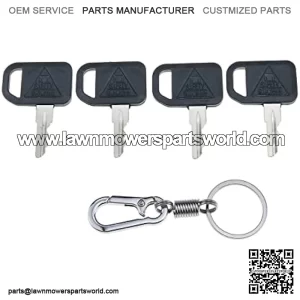 4X Ignition Keys AM131841 TCA24616 131841 for John Deere 300 400 GT GX LX Series 130 160 165 Gator 2020A 2030A 850D 855D 4X2 6X4 622 600 1800 2020