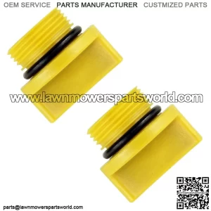 2 Oil Fill Cap w/ O-ring fits John Deere M146884 M147324 Oil Fill Cap