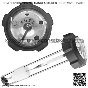 Fuel Gauge Gas Cap 9" fit for John Deere 316 318 322 420 AM39206 AM143248 Dixie Chopper 40222 Murray 091349 Exmark Toro 1-303284 1-513508 1-543365 Honda 300 series tractors