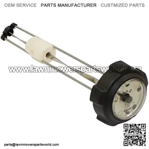 Fuel Cap 125-120 Compatible with/Replacement For Dixie Chopper 300 series tractors, Honda 300 series tractors, John Deere 300 series tractors (check length) AM143248, AM39206