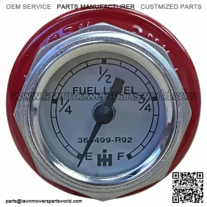 Fuel Gauge Cap #365499R92 #365499R91 for Farmall Super M/MD/W6/I6/MTA - Vintage Tractor Part