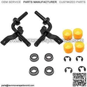 GY22251BLE GY22252BLE Steering Spindle Kit for LA100 LA105 LA115 LA120 Lawn Mower Tractors, Replace MPN GY21049BLE, GY21050BLE, Durable
