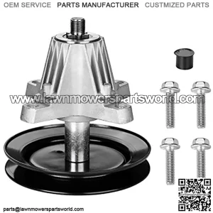918-04822B Spindle Assembly Fits for  Cub Troy Bilt Pony Bronco 42" Mower Deck Tractor Riding Mower, Come with All Mounting Hardware Include Threaded Bolt, Replace 918-04822A 618-04822