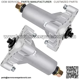 Spindle Assembly for Poulan, Sears, Craftsman LT1000 LT2000 LTX1000 Riding Mower with 36" 38" 42" Cutting Deck - Replaces AYP Husqvarna 532130794, 130794, 128285 (2PCS)