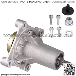 UP2WIN Spindle Assembly for /Hus//Poulan, Mandrel for 42" 46" 48" 54" Mower Deck, Come with All Mounting Hardware Including Threaded Bolt and Grease Fitting, Replace 187292 192870